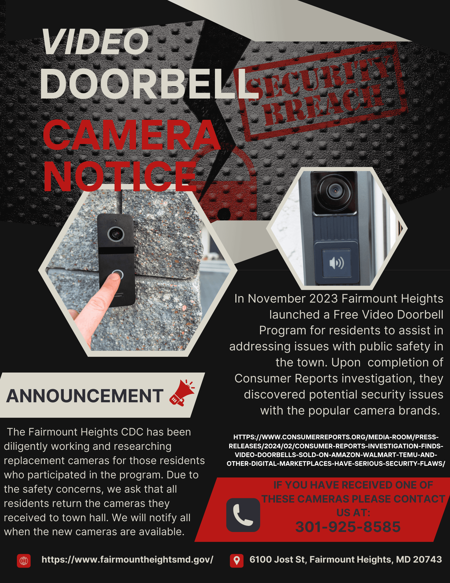 Doorbell Camera Notice