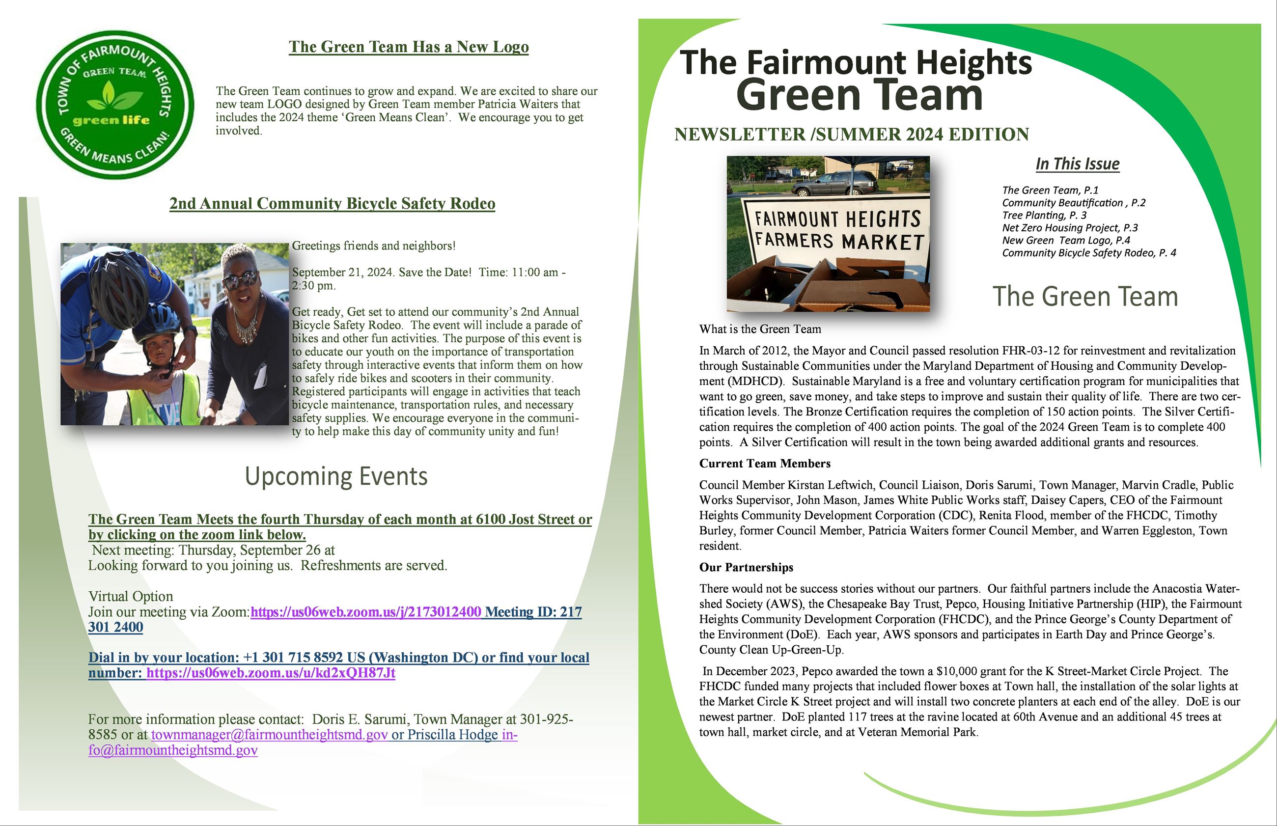 Green Team newletter page02