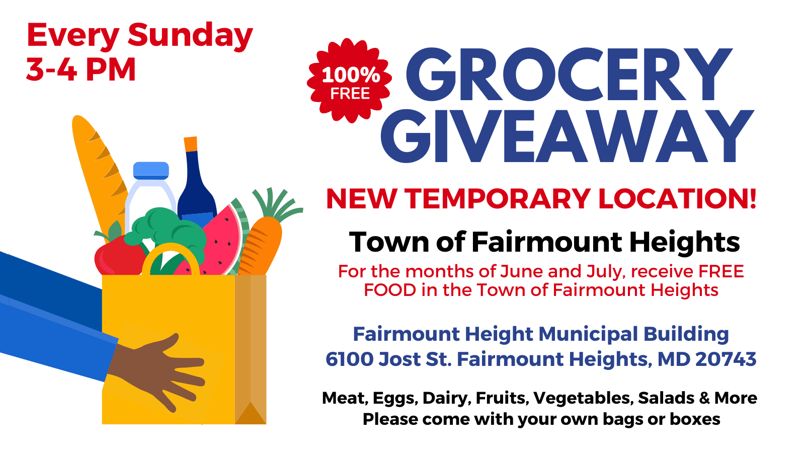 Grocery Giveaway Flyer 1600 x 900